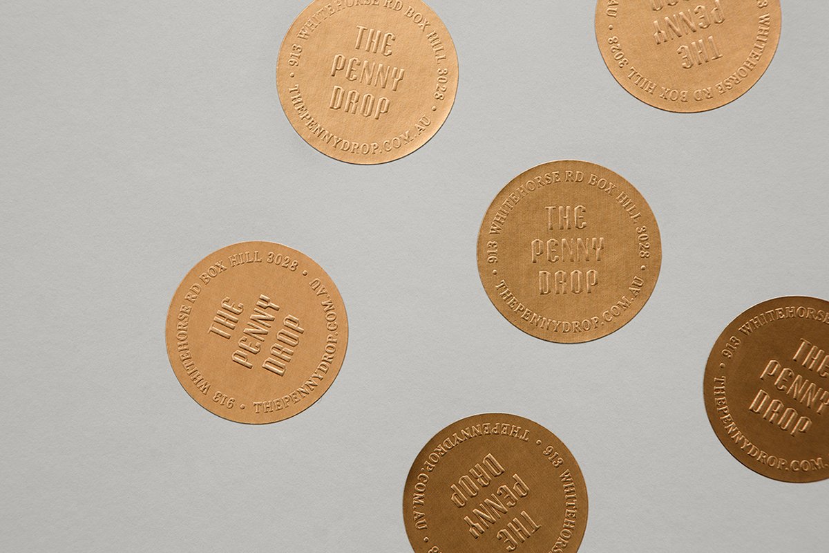Penny Drop咖啡品牌設(shè)計(jì)