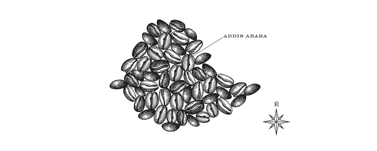 Café Prado 咖啡品牌形象設(shè)計(jì) 插畫設(shè)計(jì)