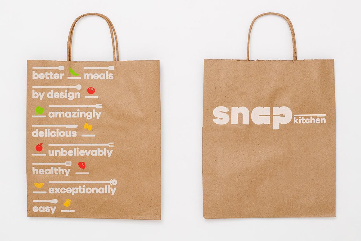 Snap 餐飲品牌的建立及品牌設(shè)計 手提袋設(shè)計