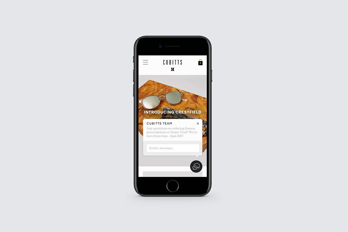 Cubitts眼鏡品牌設(shè)計 手機APP設(shè)計展示