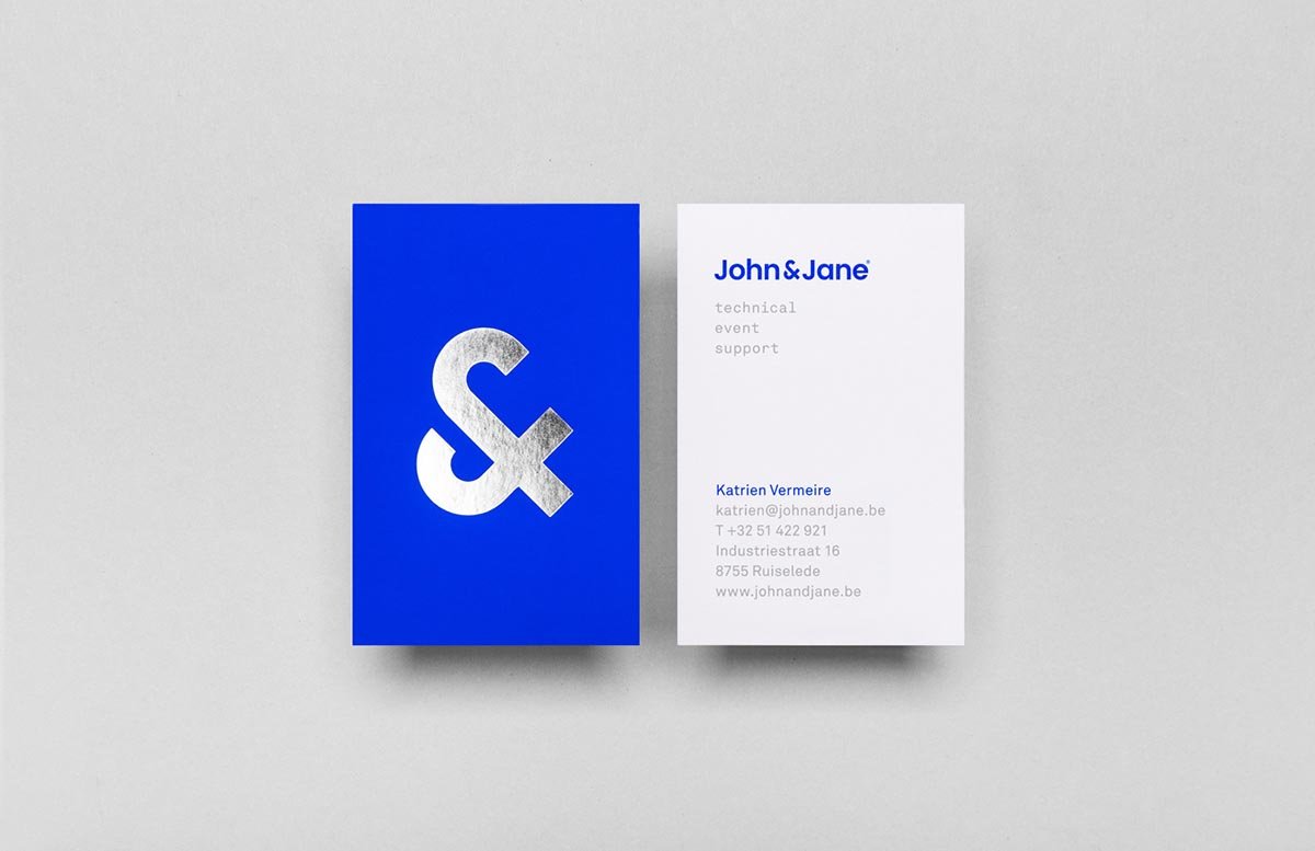 John＆Jane戲劇場所品牌形象設(shè)計(jì)  名片設(shè)計(jì)