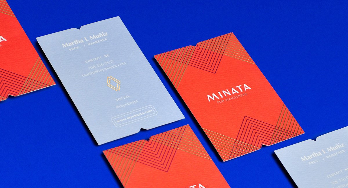 Minata鞋類公司品牌形象設(shè)計 單頁設(shè)計
