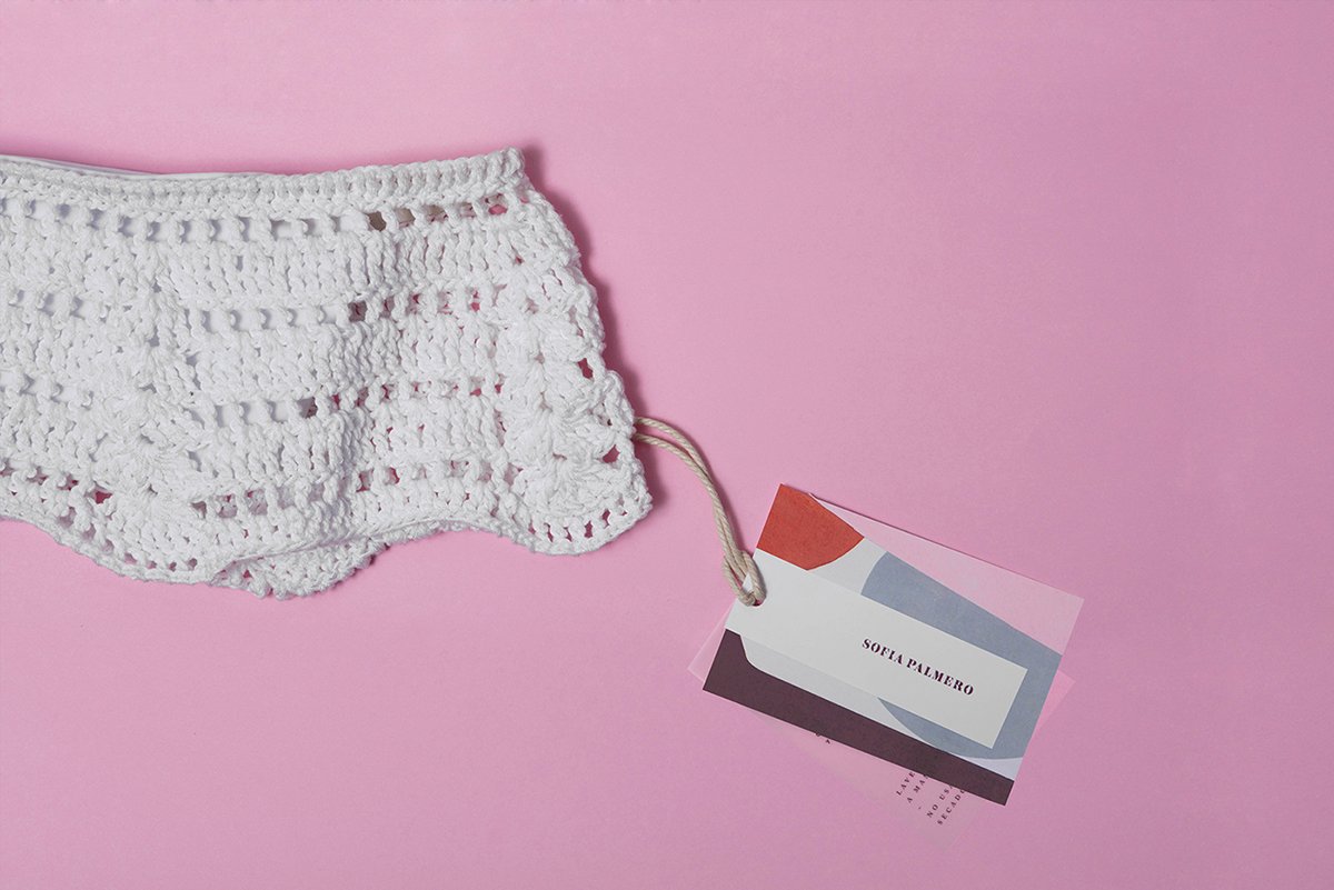 Sofia Palmero泳衣品牌形象設(shè)計(jì) 吊牌展示