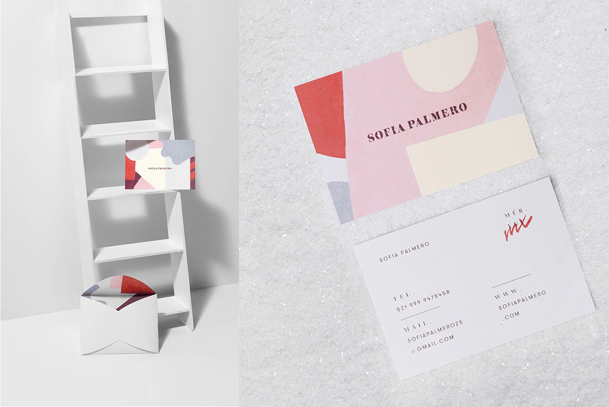 Sofia Palmero泳衣品牌形象設(shè)計(jì) 名片設(shè)計(jì)