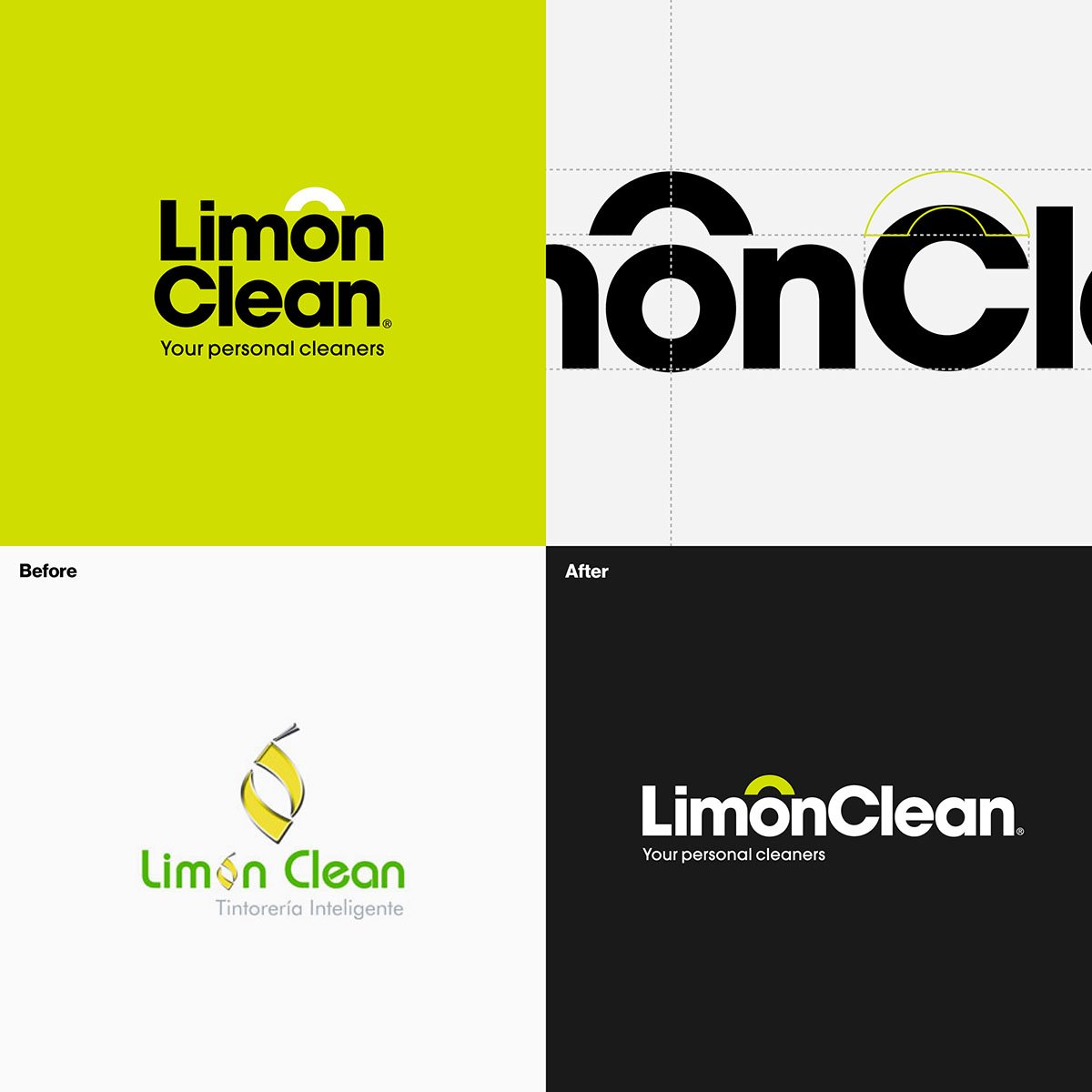 深圳品牌設(shè)計(jì) Lim&oacute;nClean洗衣店品牌形象設(shè)計(jì)  標(biāo)志設(shè)計(jì)