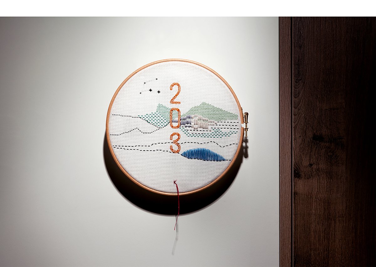 Kores酒店品牌形象設計&mdash;刺繡的奢侈品賞析，品牌設計，酒店品牌設計，品牌形象設計，企業(yè)品牌定位，深圳品牌策劃，深圳品牌設計，左右格局