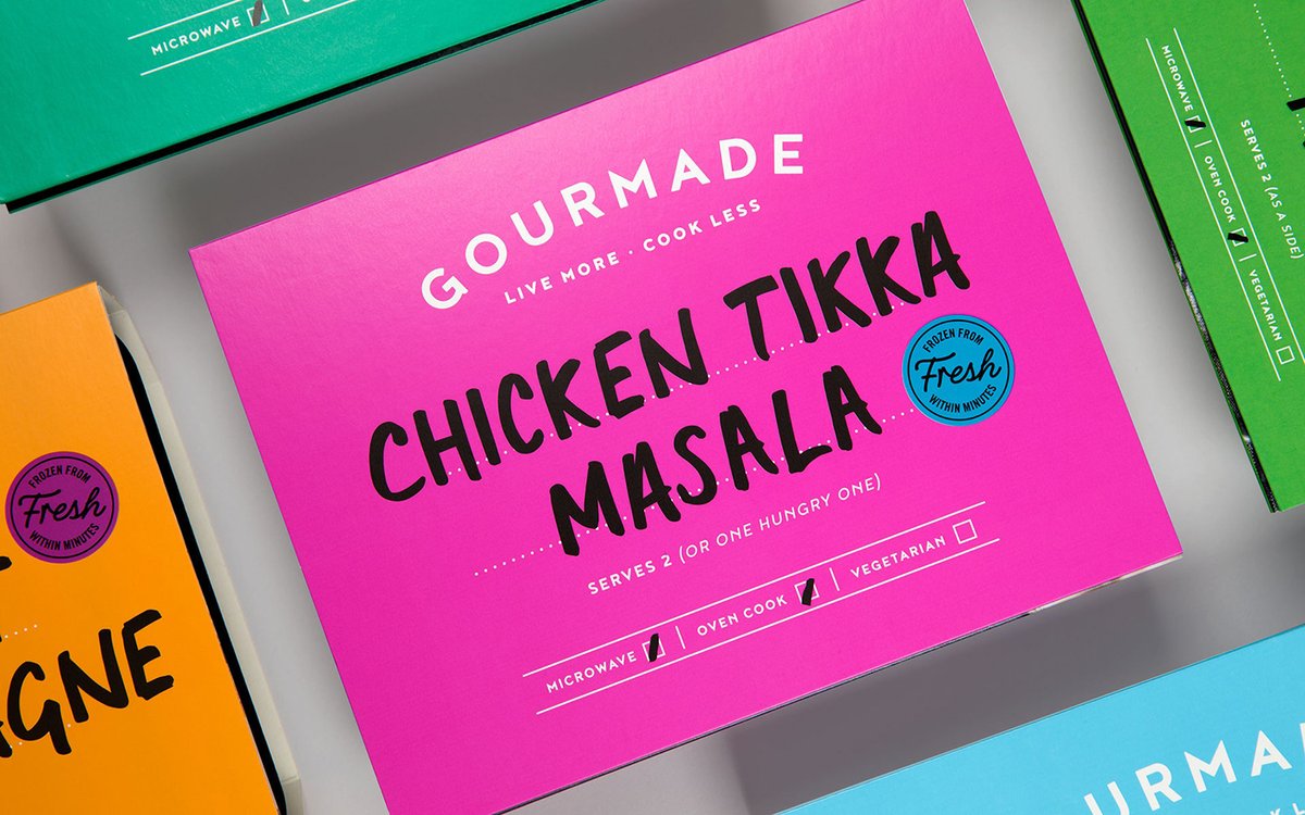 冷凍食品 Gourmade品牌設計和品牌定位&mdash;&mdash;個性的品牌形象案例，食品品牌設計，品牌形象整合，品牌標識設計，食品品牌形象設計，品牌營銷，品牌戰(zhàn)略定位，品牌設計公司，深圳品牌策劃，深圳品牌設計，左右格局