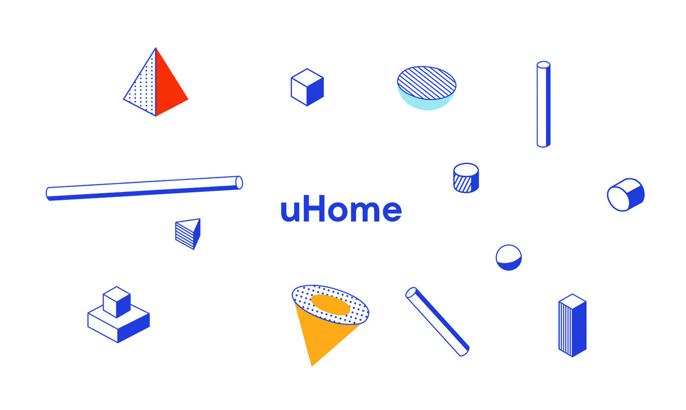 UHome創(chuàng)意平臺(tái)插畫賞析&mdash;&mdash;形象策劃和品牌設(shè)計(jì)案例，家居形象策劃，深圳品牌設(shè)計(jì)，插畫設(shè)計(jì)，左右格局