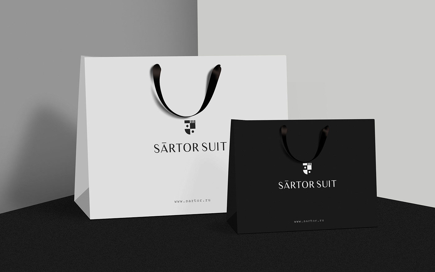 S&aacute;rtorSuit 時(shí)尚男士西裝奢侈品牌重塑案例，服裝品牌形象升級(jí)，深圳品牌設(shè)計(jì)，左右格局