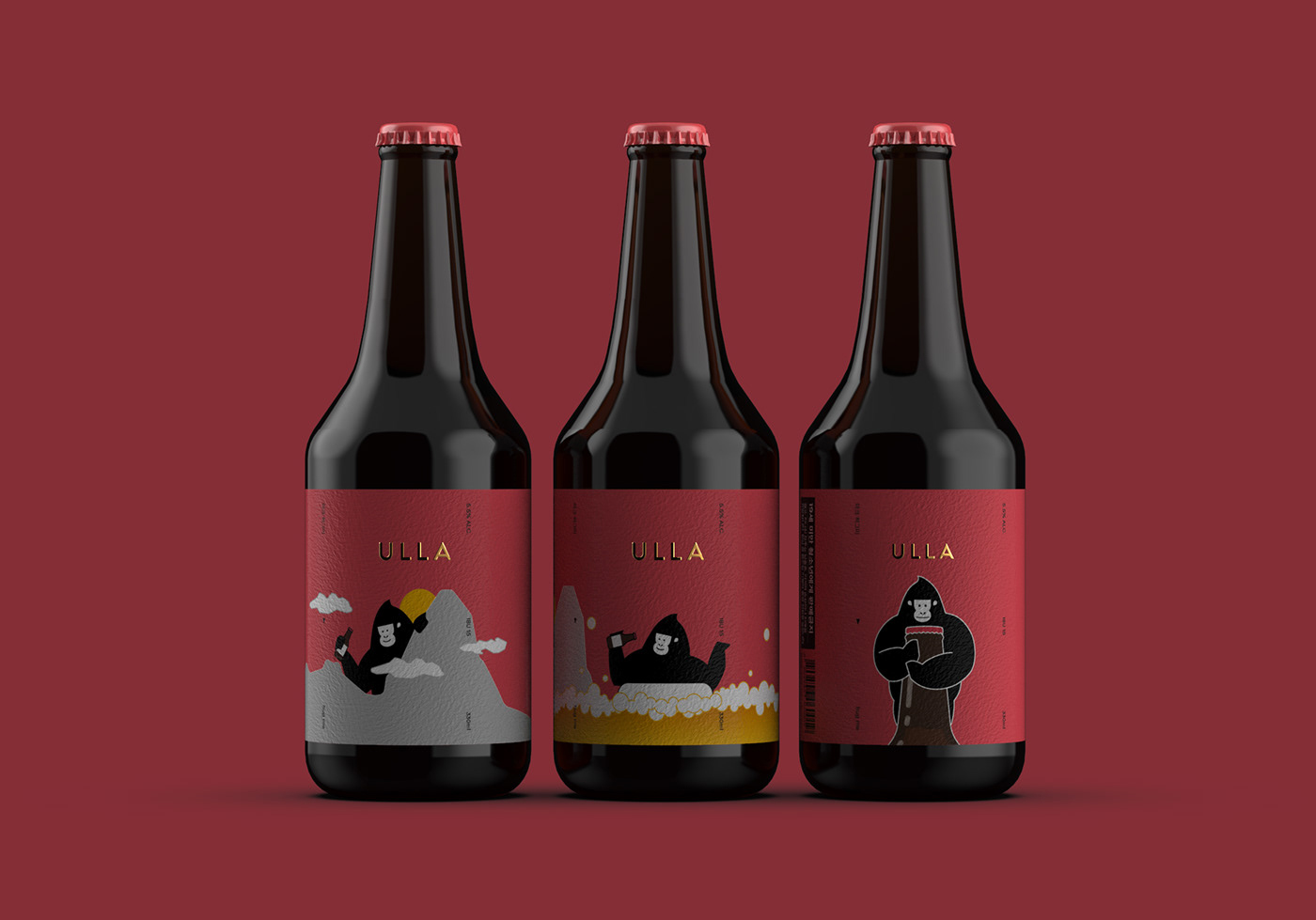 精釀啤酒ULLA品牌設(shè)計&mdash;&mdash;品牌IP化案例欣賞，餐飲品牌設(shè)計，品牌設(shè)計公司，品牌IP化，深圳品牌設(shè)計，左右格局