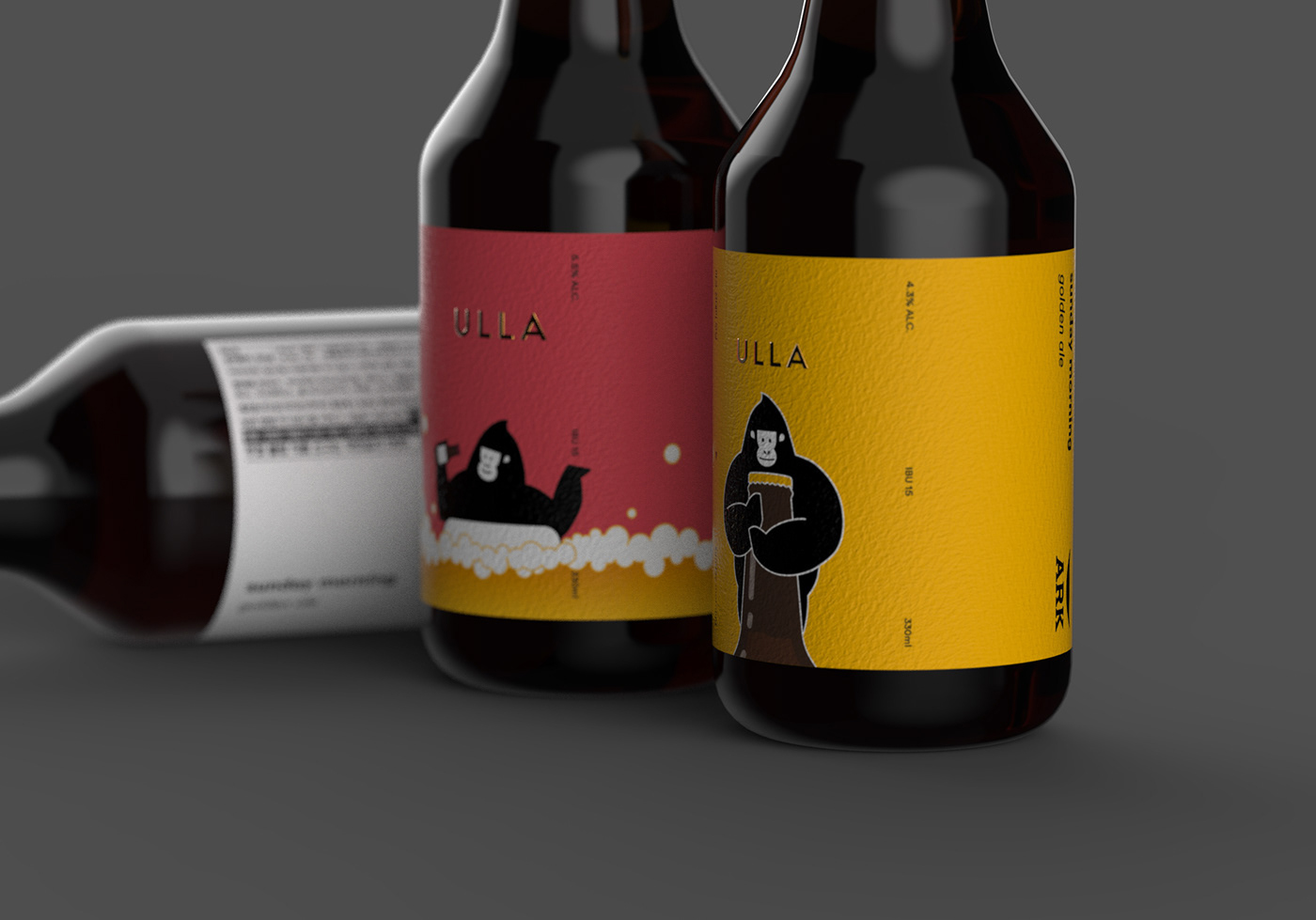 精釀啤酒ULLA品牌設(shè)計&mdash;&mdash;品牌IP化案例欣賞，餐飲品牌設(shè)計，品牌設(shè)計公司，品牌IP化，深圳品牌設(shè)計，左右格局