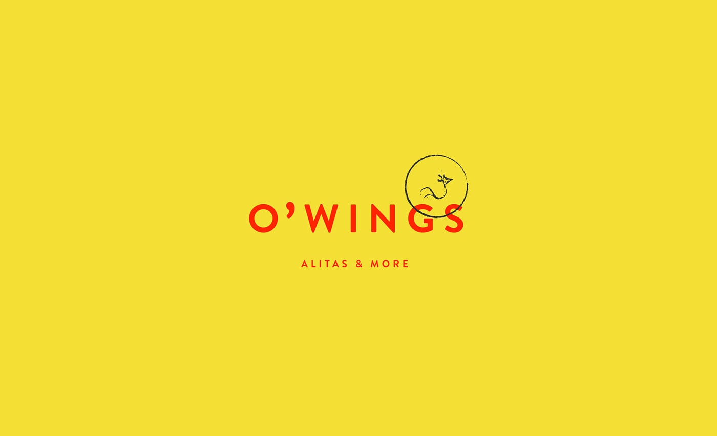 O'Wings 高檔快餐店品牌設計&mdash;&mdash;品牌視覺營銷塑造差異化，餐飲品牌設計，餐飲視覺營銷，品牌設計公司，深圳品牌設計，左右格局