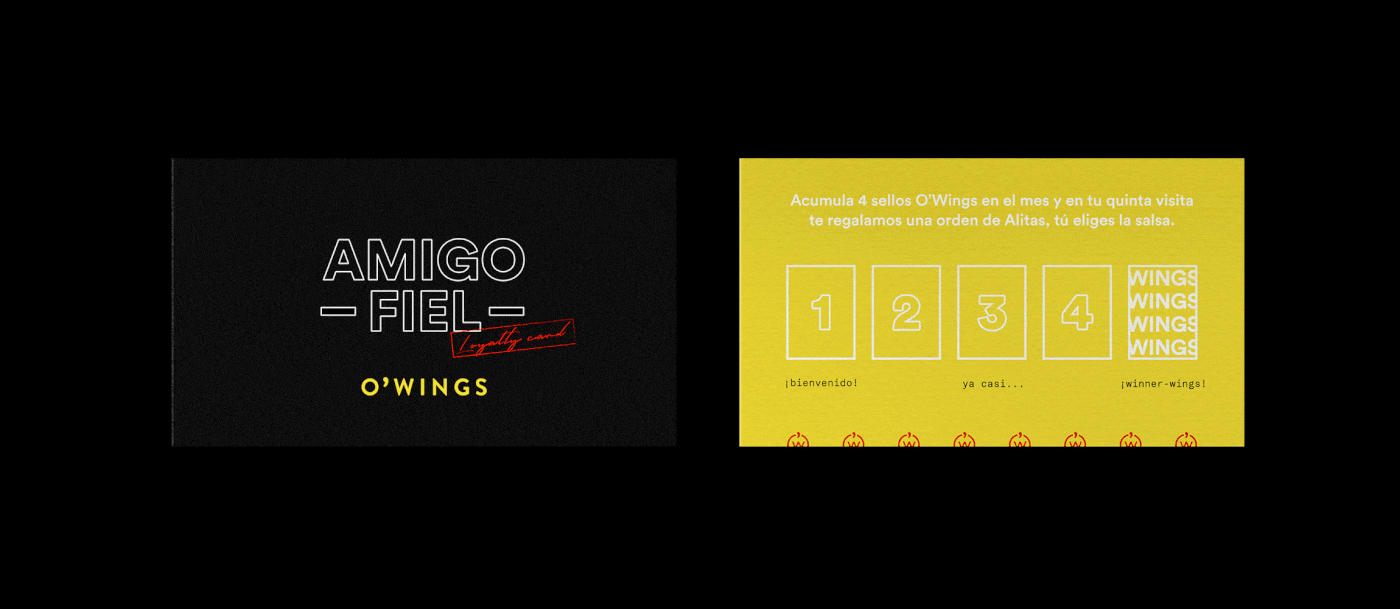 O'Wings 高檔快餐店品牌設計&mdash;&mdash;品牌視覺營銷塑造差異化，餐飲品牌設計，餐飲視覺營銷，品牌設計公司，深圳品牌設計，左右格局