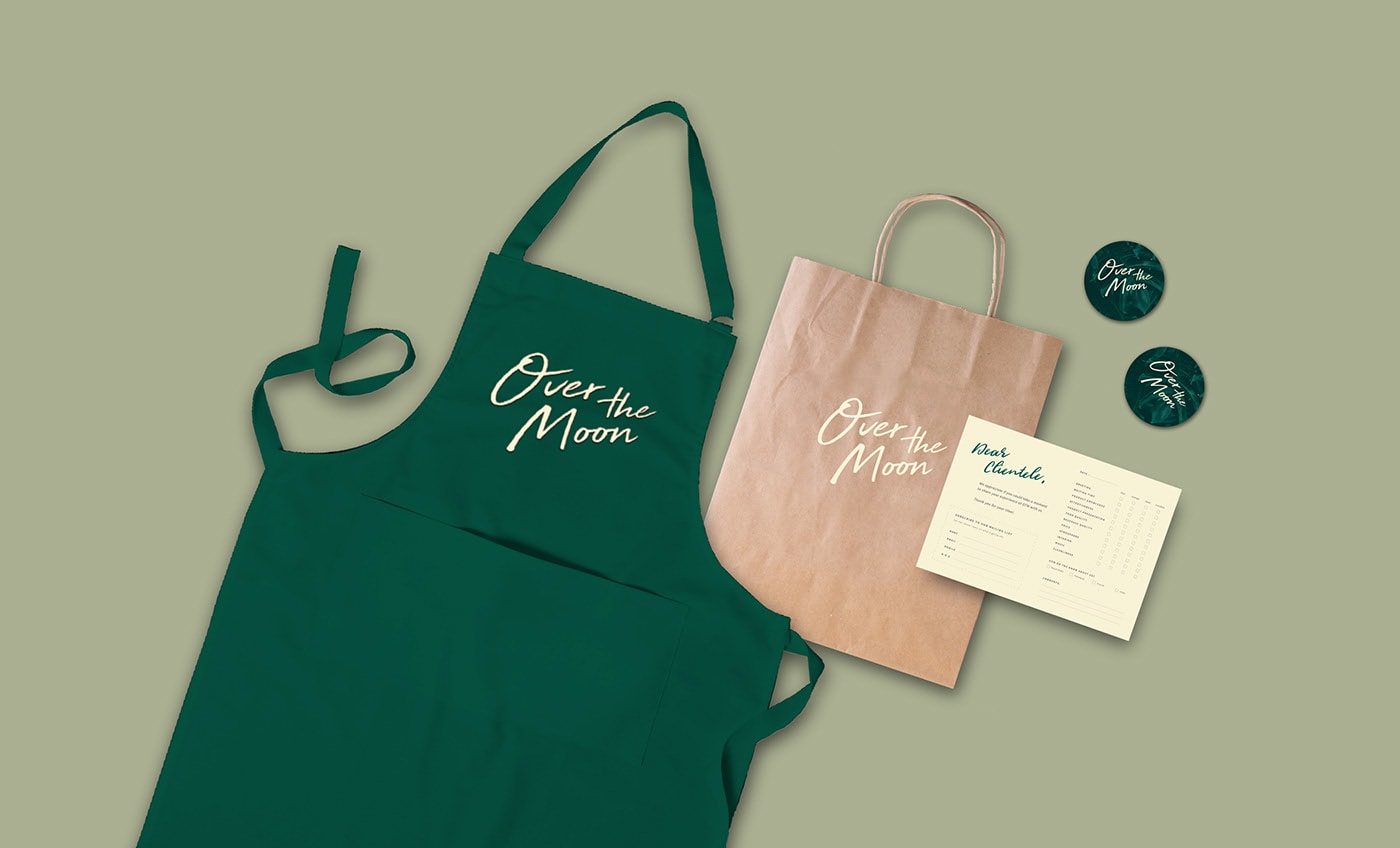 國際精品酒店品牌塑造&mdash;&mdash;Over the Moon 品牌形象設計，酒店品牌設計，品牌形象塑造，深圳品牌設計，左右格局