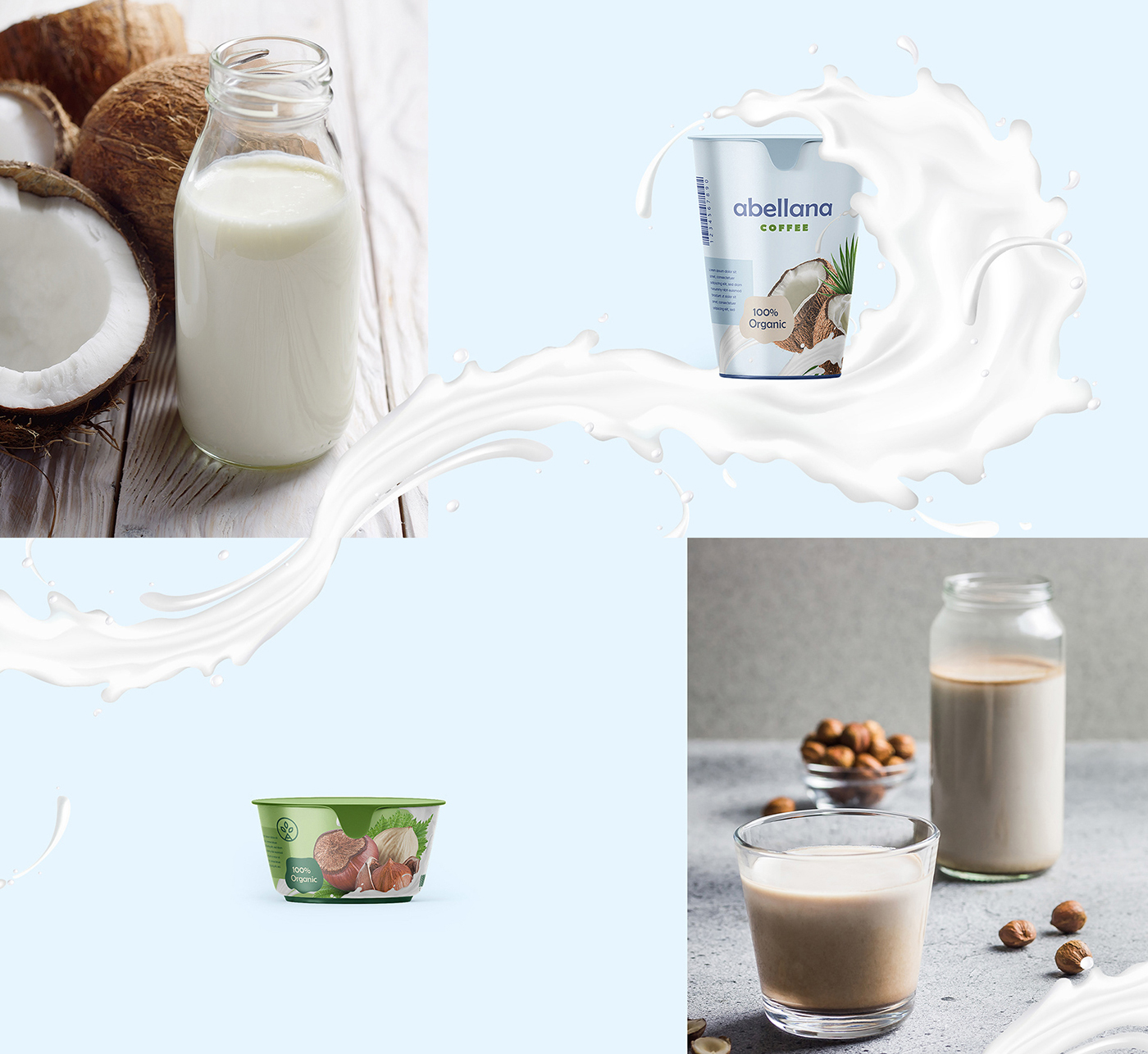 堅果酸奶品牌設(shè)計，深圳食品品牌設(shè)計，酸奶品牌全案策劃，深圳品牌設(shè)計公司